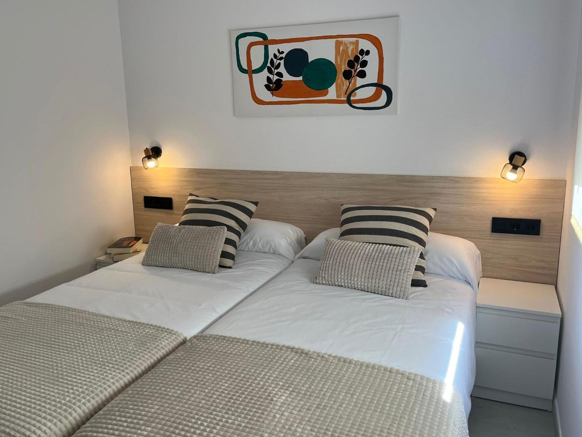 Apartamento Burela Paloma Playa Esterno foto