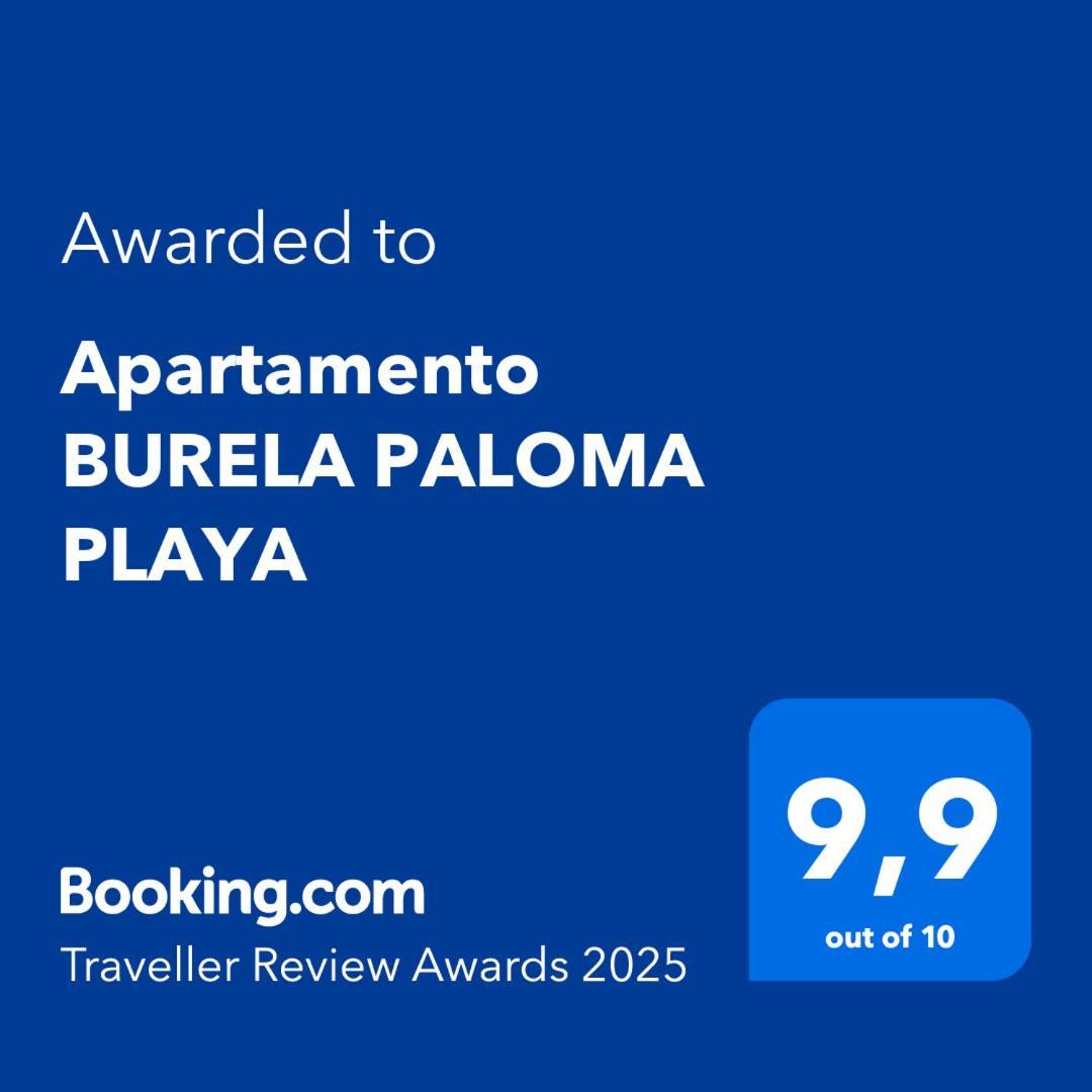 Apartamento Burela Paloma Playa Esterno foto